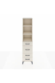 Hyperion Dolap 3 Raflı 4 Çekmeceli 44x44x195 - S58M073V1B