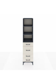 Hyperion Dolap 3 Raflı 4 Çekmeceli 44x44x195 - S58M073V4B
