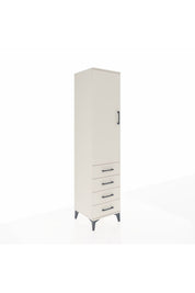Hyperion Dolap 2 Raflı 4 Çekmeceli Tek Askılı 44x44x195 - S58M074V1B