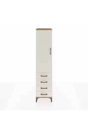 Hyperion Dolap 2 Raflı 4 Çekmeceli Tek Askılı 44x44x195 - S58M074V7B