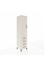 Hyperion Dolap 4 Raflı 4 Çekmeceli Tek Kapaklı 44x44x195 - S58M075V1B