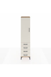 Hyperion Dolap 4 Raflı 4 Çekmeceli Tek Kapaklı 44x44x195 - S58M075V7B