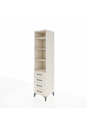 Hyperion Dolap 4 Raflı 4 Çekmeceli 44x44x195 - S58M076V1B