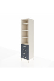 Hyperion Dolap 4 Raflı 4 Çekmeceli 44x44x195 - S58M076V2B