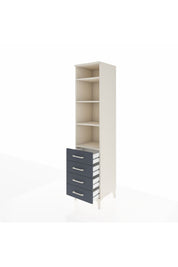 Hyperion Dolap 4 Raflı 4 Çekmeceli 44x44x195 - S58M076V2B