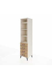 Hyperion Dolap 4 Raflı 4 Çekmeceli 44x44x195 - S58M076V3B