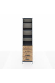 Hyperion Dolap 4 Raflı 4 Çekmeceli 44x44x195 - S58M076V6B
