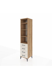 Hyperion Dolap 4 Raflı 4 Çekmeceli 44x44x195 - S58M076V7B