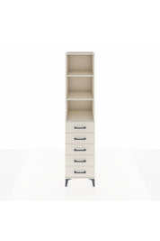 Hyperion Dolap 3 Raflı 5 Çekmeceli 44x44x195 - S58M079V1B