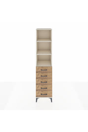 Hyperion Dolap 3 Raflı 5 Çekmeceli 44x44x195 - S58M079V3B