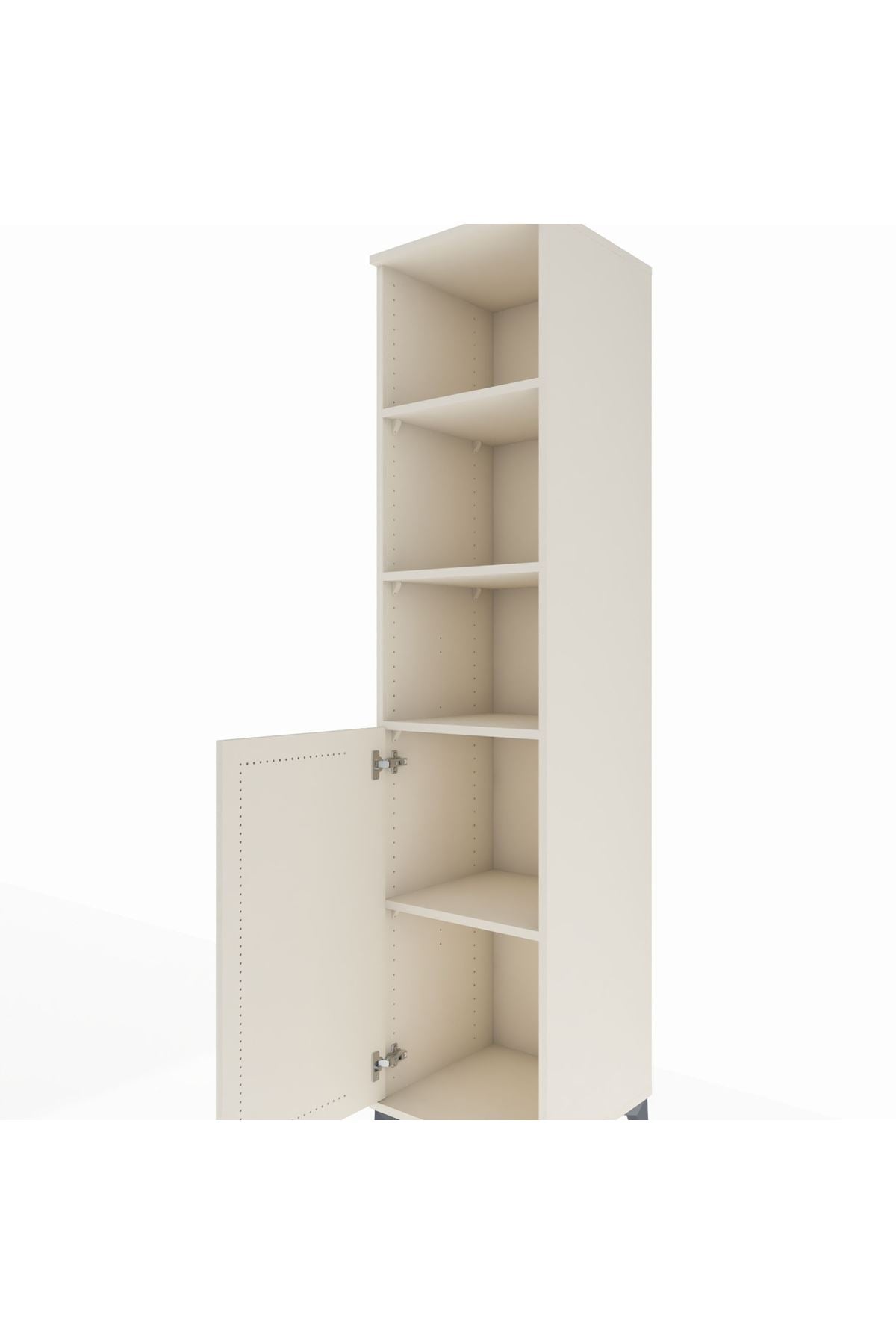 Hyperion Dolap 4 Raflı Tek Kapaklı 44x44x195 - S58M080V1B
