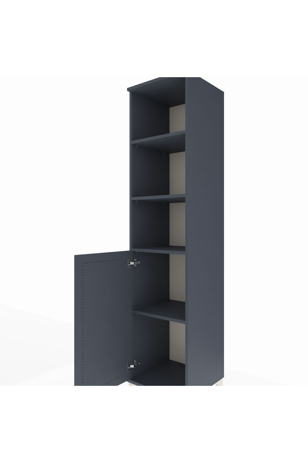 Hyperion Dolap 4 Raflı Tek Kapaklı 44x44x195 - S58M080V5B