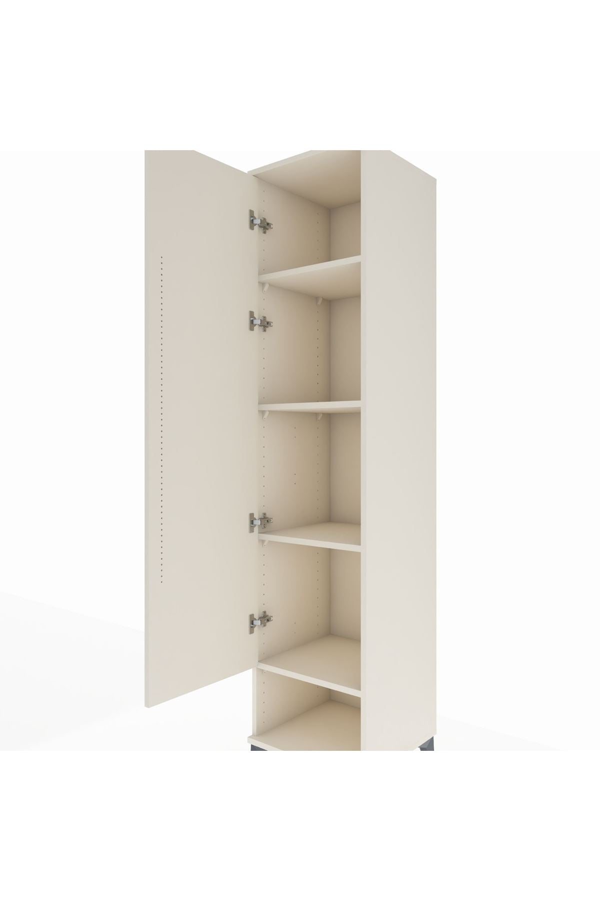 Hyperion Dolap 4 Raflı Tek Kapaklı 44x44x195 - S58M082V1B