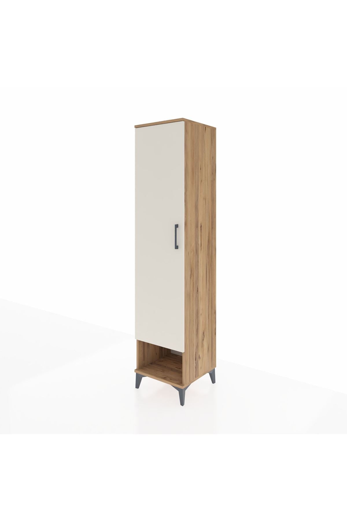 Hyperion Dolap 4 Raflı Tek Kapaklı 44x44x195 - S58M082V7B