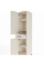 Hyperion Dolap 4 Raflı Tek Çekmeceli 2 Kapaklı 44x44x195 - S58M084V1B