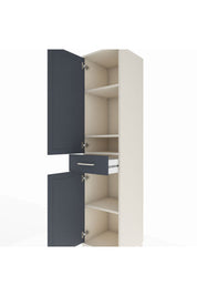 Hyperion Dolap 4 Raflı Tek Çekmeceli 2 Kapaklı 44x44x195 - S58M084V2B