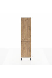Hyperion Dolap 4 Raflı Tek Çekmeceli 2 Kapaklı 44x44x195 - S58M084V3B