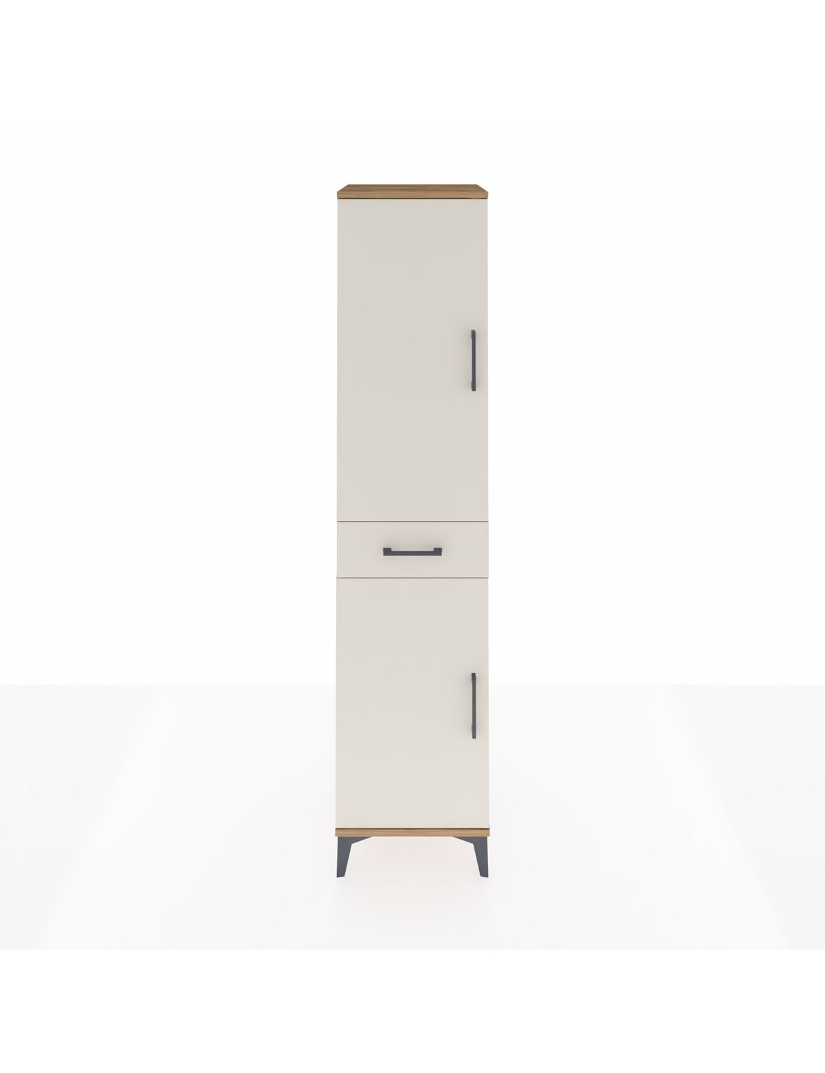 Hyperion Dolap 4 Raflı Tek Çekmeceli 2 Kapaklı 44x44x195 - S58M084V7B