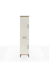 Hyperion Dolap 4 Raflı Tek Çekmeceli 2 Kapaklı 44x44x195