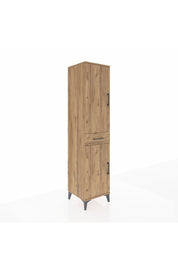 Hyperion Dolap 4 Raflı Tek Çekmeceli 2 Kapaklı 44x44x195 - S58M084V9B