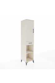 Hyperion Dolap 4 Raflı Tek Çekmeceli Tek Kapaklı 44x44x195 - S58M085V1B
