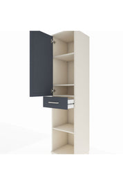 Hyperion Dolap 4 Raflı Tek Çekmeceli Tek Kapaklı 44x44x195 - S58M085V2B