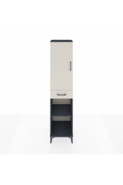 Hyperion Dolap 4 Raflı Tek Çekmeceli Tek Kapaklı 44x44x195 - S58M085V4B