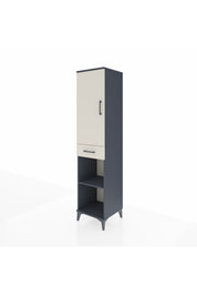 Hyperion Dolap 4 Raflı Tek Çekmeceli Tek Kapaklı 44x44x195 - S58M085V4B