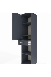 Hyperion Dolap 4 Raflı Tek Çekmeceli Tek Kapaklı 44x44x195 - S58M085V5B