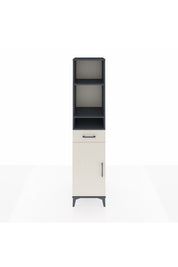 Hyperion Dolap 4 Raflı Tek Çekmeceli Tek Kapaklı 44x44x195 - S58M086V4B