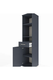 Hyperion Dolap 4 Raflı Tek Çekmeceli Tek Kapaklı 44x44x195 - S58M086V5B