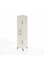 Hyperion Dolap 4 Raflı 2 Çekmeceli Tek Kapaklı 44x44x195 - S58M087V1B