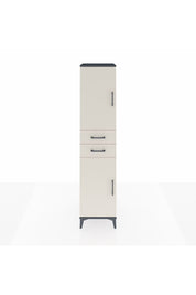 Hyperion Dolap 4 Raflı 2 Çekmeceli Tek Kapaklı 44x44x195 - S58M087V4B