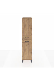 Hyperion Dolap 4 Raflı 2 Çekmeceli Tek Kapaklı 44x44x195 - S58M087V9B