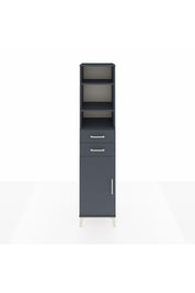 Hyperion Dolap 4 Raflı 2 Çekmeceli Tek Kapaklı 44x44x195 - S58M088V5B