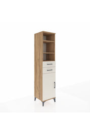 Hyperion Dolap 4 Raflı 2 Çekmeceli Tek Kapaklı 44x44x195 - S58M088V7B