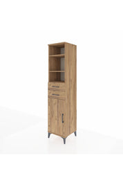 Hyperion Dolap 4 Raflı 2 Çekmeceli Tek Kapaklı 44x44x195 - S58M088V9B