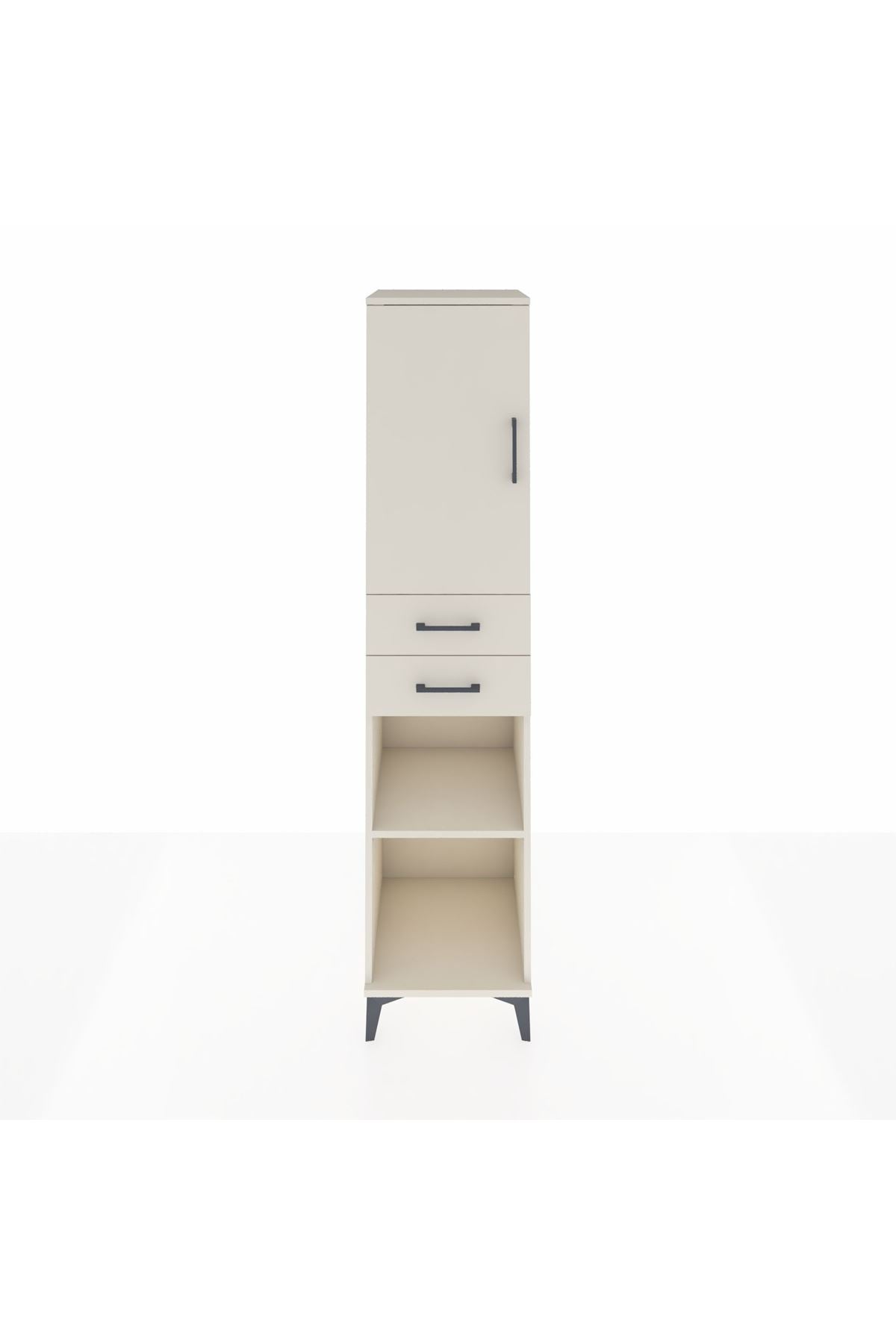 Hyperion Dolap 4 Raflı 2 Çekmeceli 44x44x195 - S58M089V1B