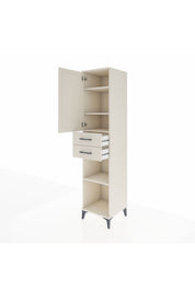 Hyperion Dolap 4 Raflı 2 Çekmeceli 44x44x195 - S58M089V1B