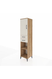 Hyperion Dolap 4 Raflı 2 Çekmeceli 44x44x195 - S58M089V7B