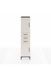 Hyperion Dolap 3 Raflı 3 Çekmeceli 2 Kapaklı 44x44x195 - S58M090V4B