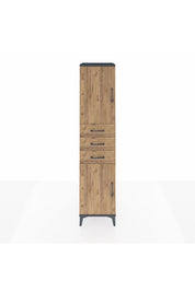 Hyperion Dolap 3 Raflı 3 Çekmeceli 2 Kapaklı 44x44x195 - S58M090V6B
