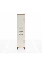 Hyperion Dolap 3 Raflı 3 Çekmeceli 2 Kapaklı 44x44x195 - S58M090V7B