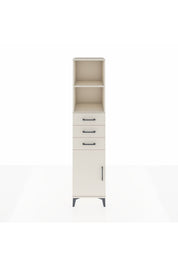 Hyperion Dolap 3 Raflı 3 Çekmeceli Tek Kapaklı 44x44x195 - S58M091V1B