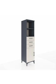Hyperion Dolap 3 Raflı 3 Çekmeceli Tek Kapaklı 44x44x195 - S58M091V4B
