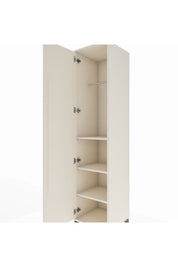 Hyperion Dolap 3 Raflı Tek Kapaklı Tek Askılı 44x44x195 - S58M093V1B