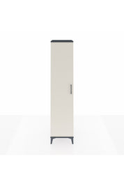 Hyperion Dolap 3 Raflı Tek Kapaklı Tek Askılı 44x44x195 - S58M093V4B