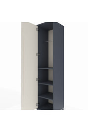 Hyperion Dolap 3 Raflı Tek Kapaklı Tek Askılı 44x44x195 - S58M093V4B