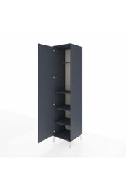 Hyperion Dolap 3 Raflı Tek Kapaklı Tek Askılı 44x44x195 - S58M093V5B