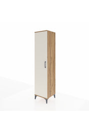 Hyperion Dolap 3 Raflı Tek Kapaklı Tek Askılı 44x44x195 - S58M093V7B